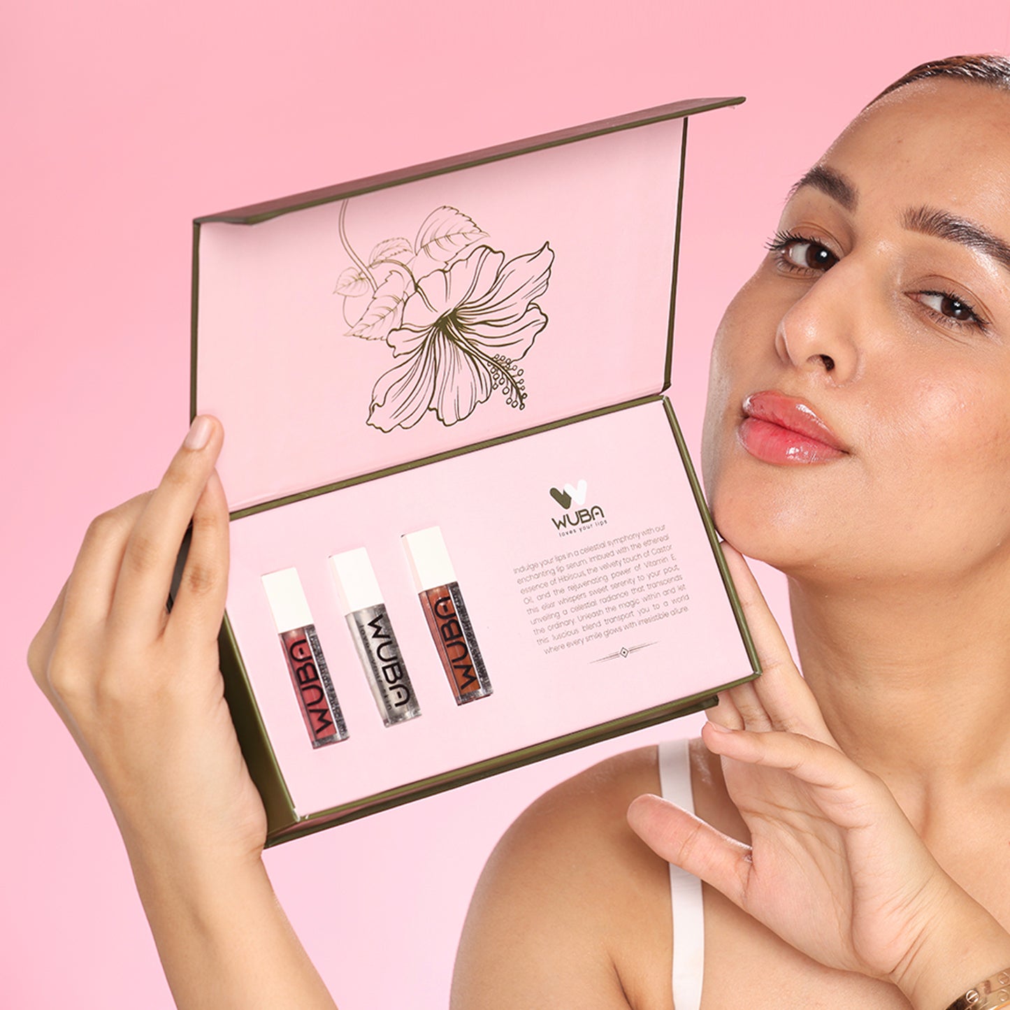 Lip Serum with Hibiscus and Vitamin E