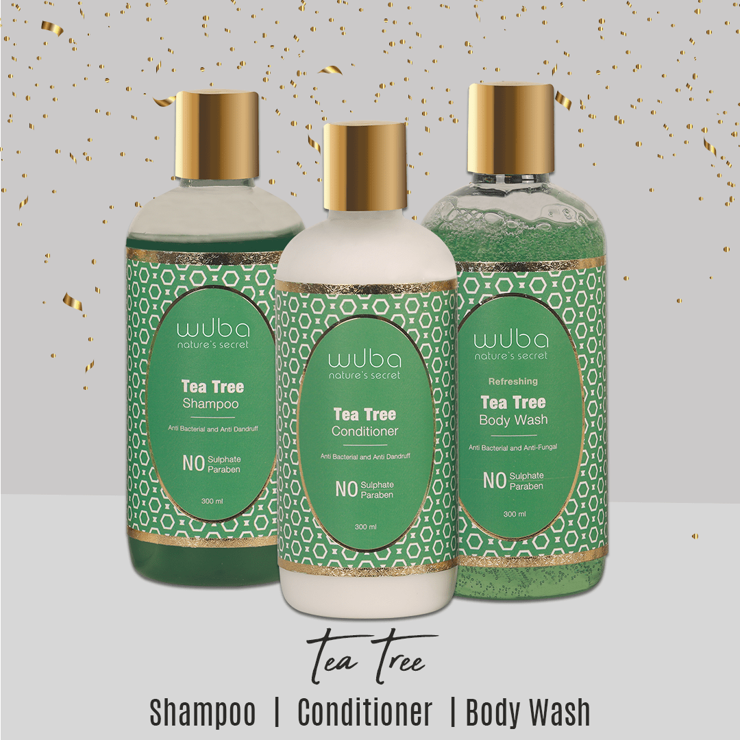 Gift Hamper- Tea Tree Body Wash, Shampoo, Conditioner