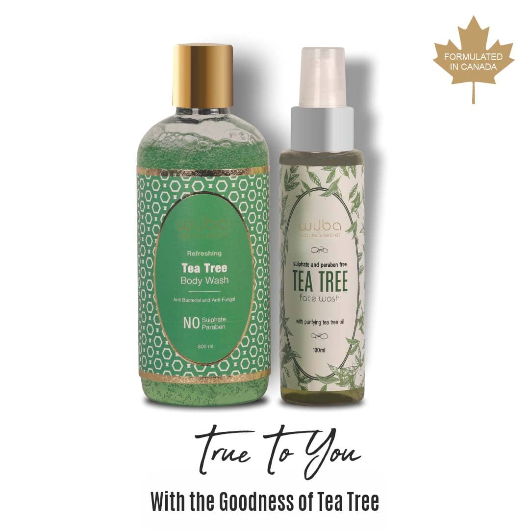 Tea Tree Body Wash (300ml) and Face Wash(100 ml)