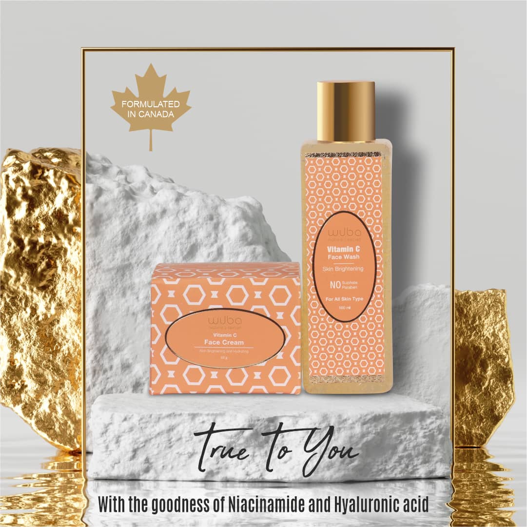 Vitamin C Face Cream and Face Wash Combo