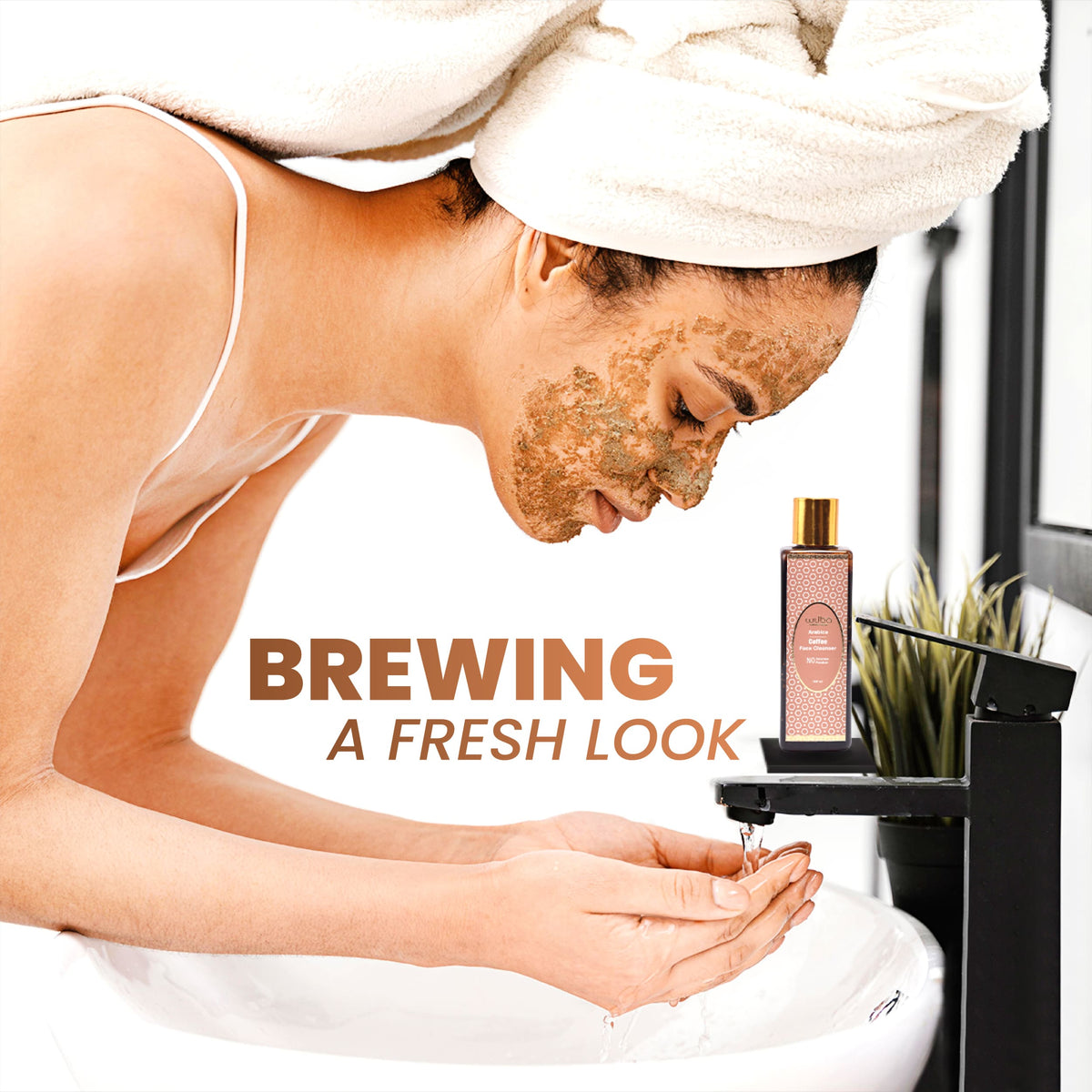 Coffee Face Wash to Remove Tan, Dead Skin and Deep clean - 100ml