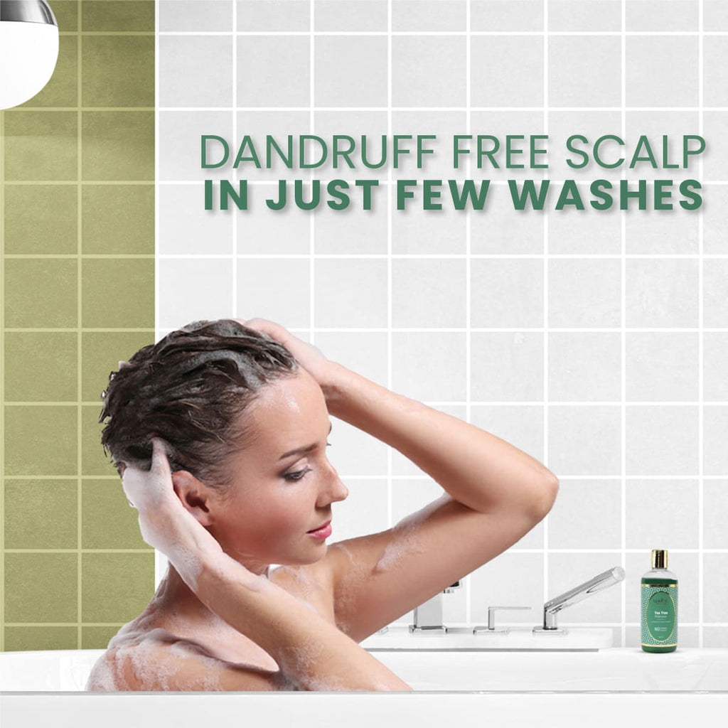 Tea Tree Shampoo for Dandruff free Hair  - 300ml